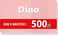 Karta podarunkowa Dino 500zł
