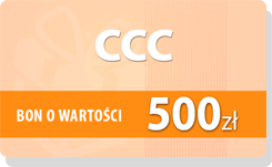 Karta podarunkowa CCC 500zł